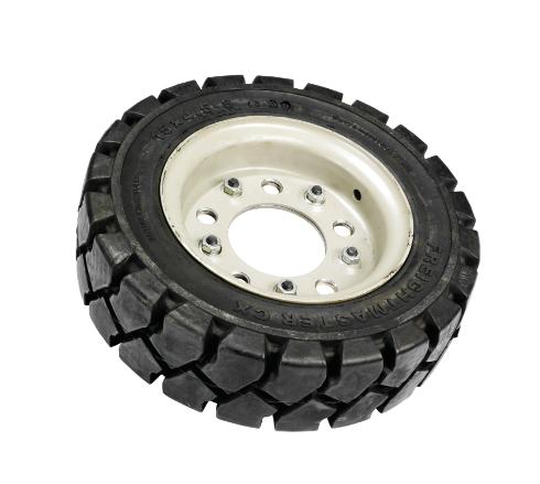 Vollgummi-Räder-Set, hinten, n. mark. WHEELS REAR SOLID NON MARKING KIT
