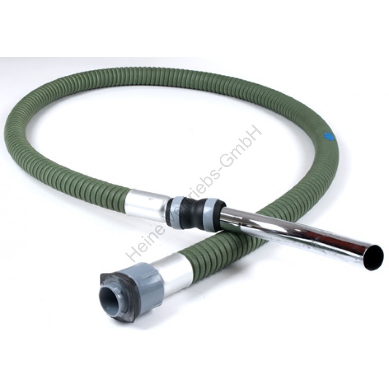 Schlauch Gummi m. Metallbogenrohr 2 m HOSE 38/32MM 2M RUBBER