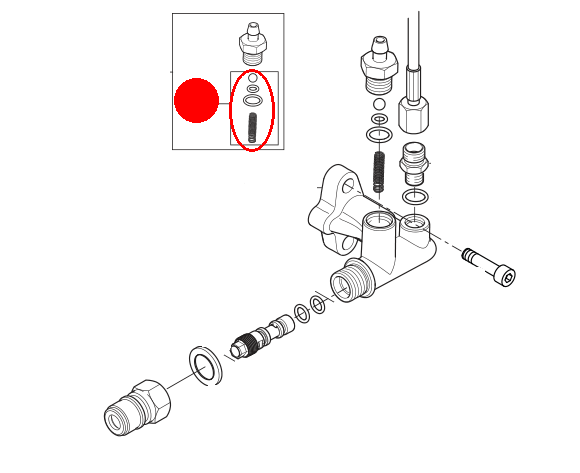 Reparatursatz Ventil NON RETURN VALVE REP. KIT NA5 PA