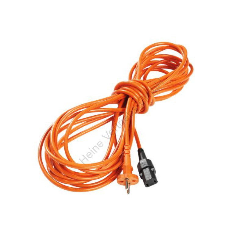 Netzkabel 15 m, abnehmbar, orange DETACH CORD SET 15M ORANGE EU