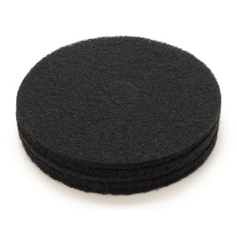 Eco Pad 12", Ø 305 mm, schwarz, VPE 5 PAD 12 305MM ECO BLACK 5PCS