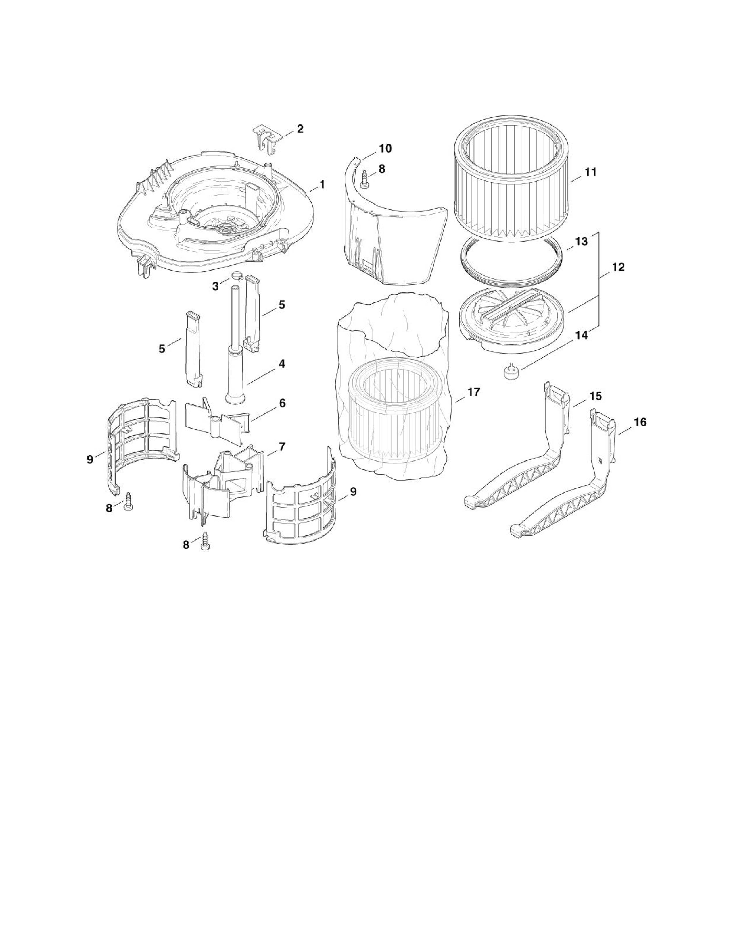 ATTIX-761-2M-XC-bilder-3 Attix 560-2H XC Filter, Filterabreiningung