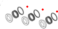 Dichtungssatz Kolben KIT PISTON SEALING Ø18