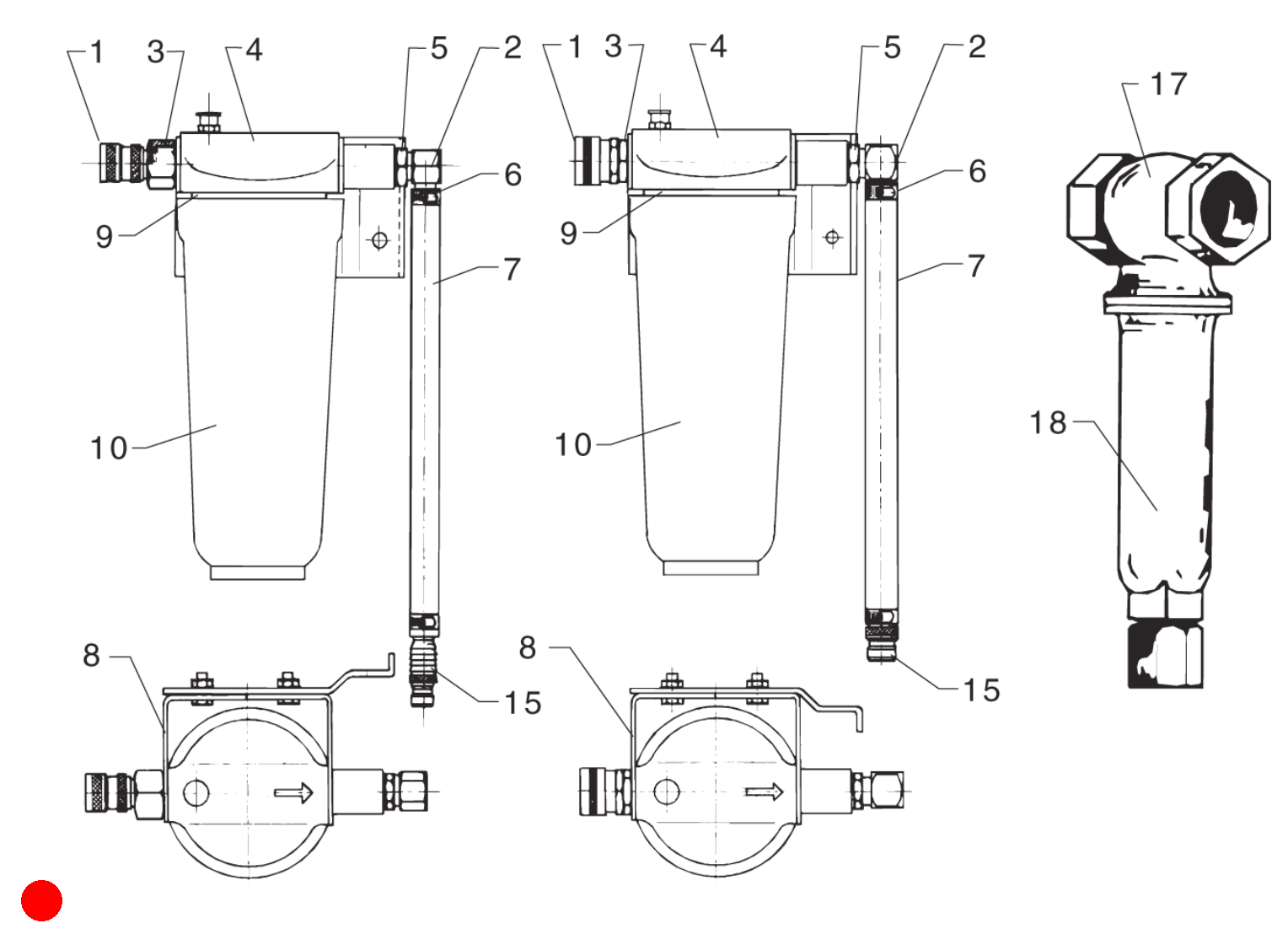 Sandfilter A2,03, Delta Booster