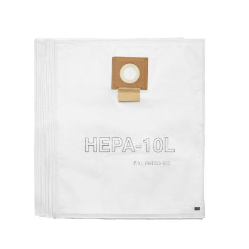 DUST BAG MICROFIBER 10L 10PCS 10L HEPA BAG PACK 10PCS