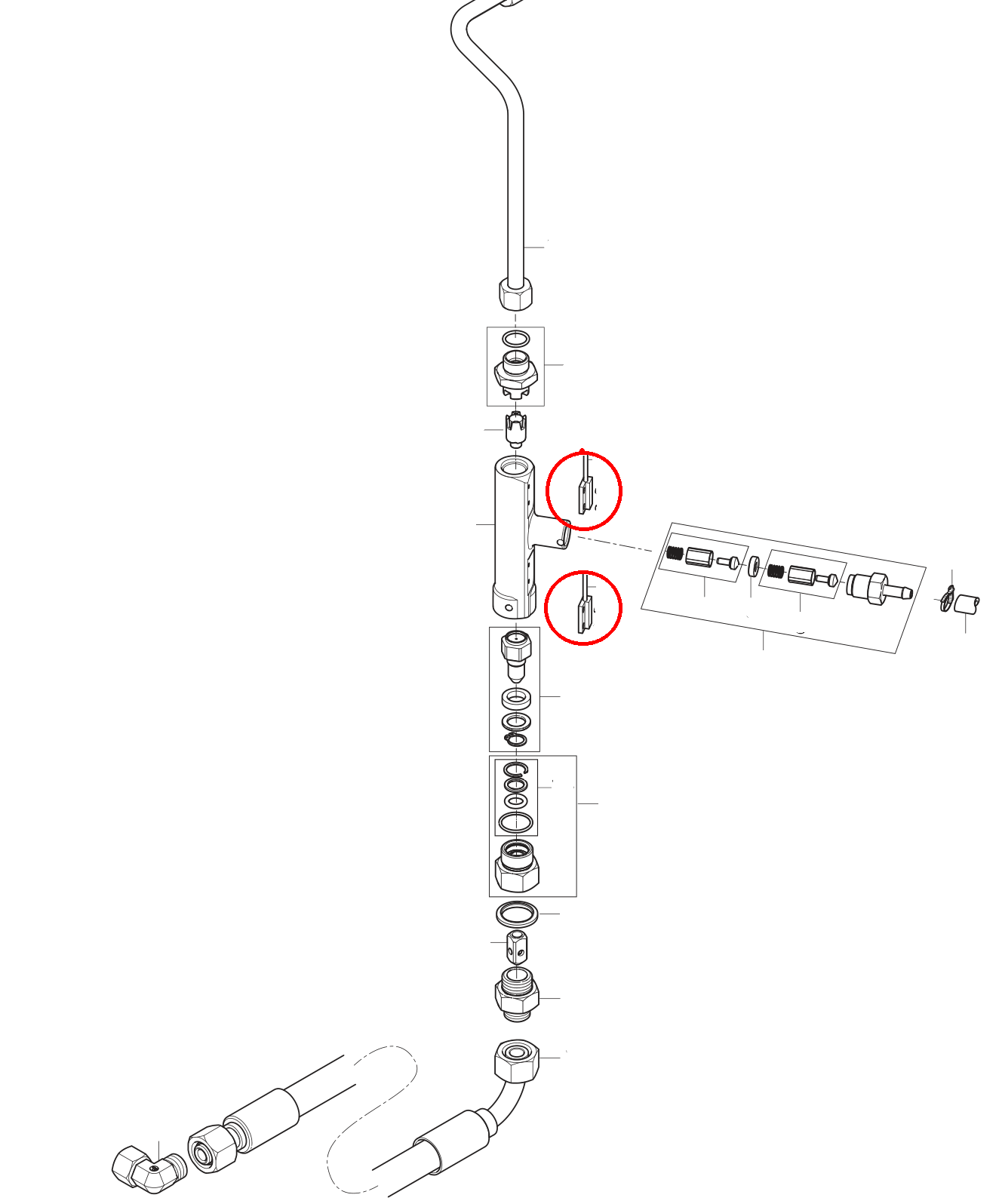 REED SWITCH NO W/CABLE REED SWITCH NO W/CABLE