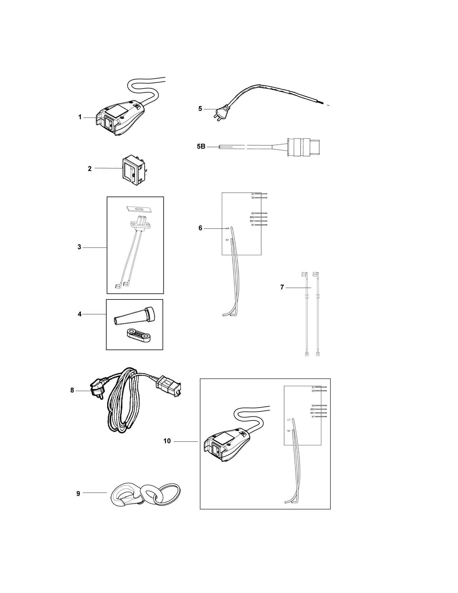 GD-5-Back-Anschlussleitungen