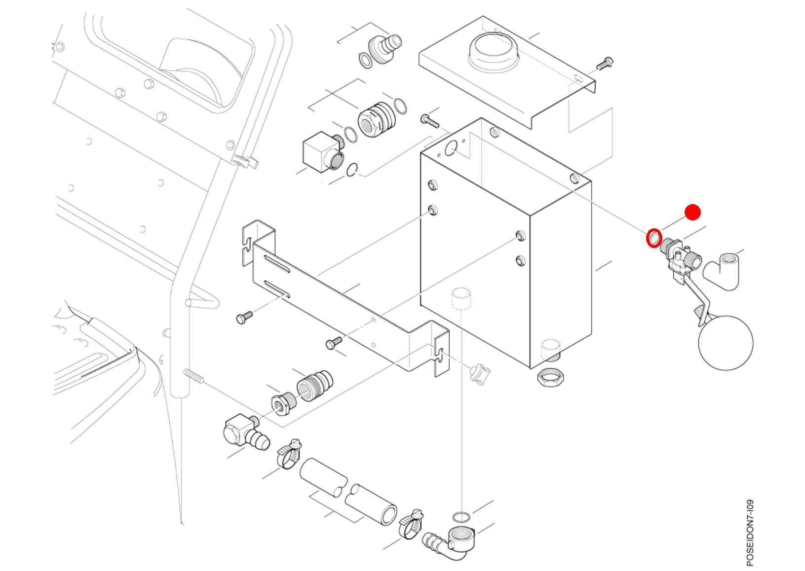 Dichtung 20x26x1 GASKET 20X26X1