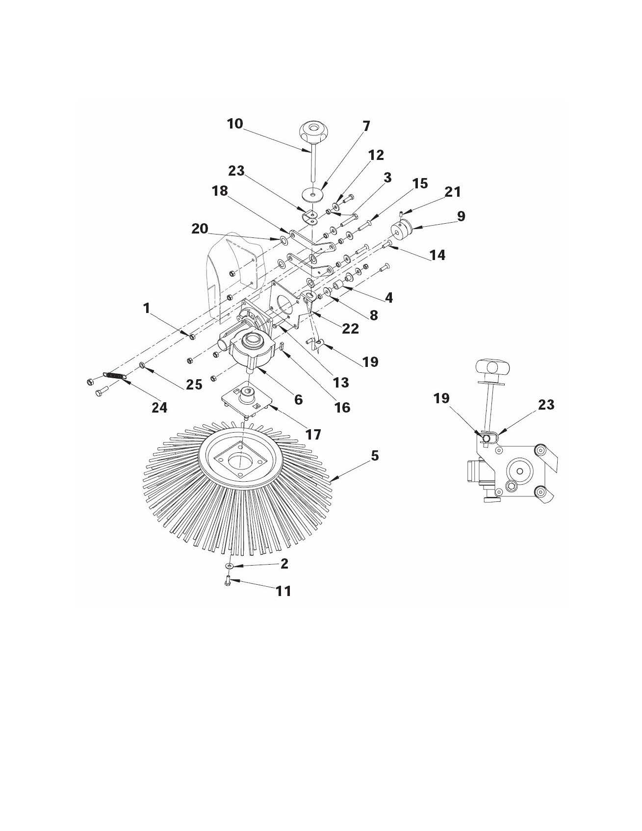 FLOORTEC-550-P-Side-broom-assy