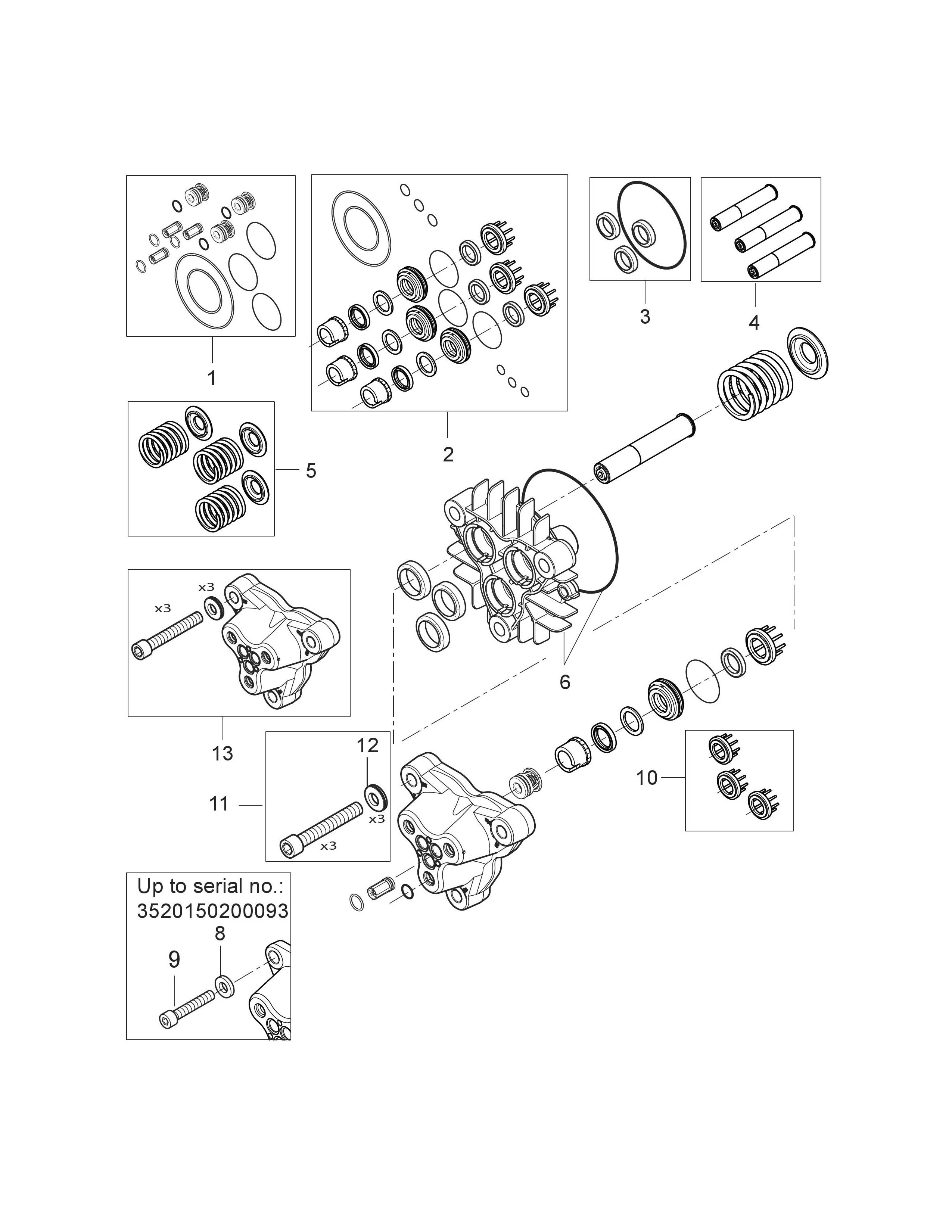 MH 5M-210-1100 FAX Pumpe  