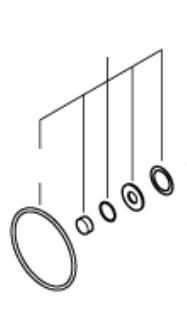Reparatursatz Dichtungen REP. KIT GASKETS Reparatursatz Dichtungen REP. KIT GASKETS