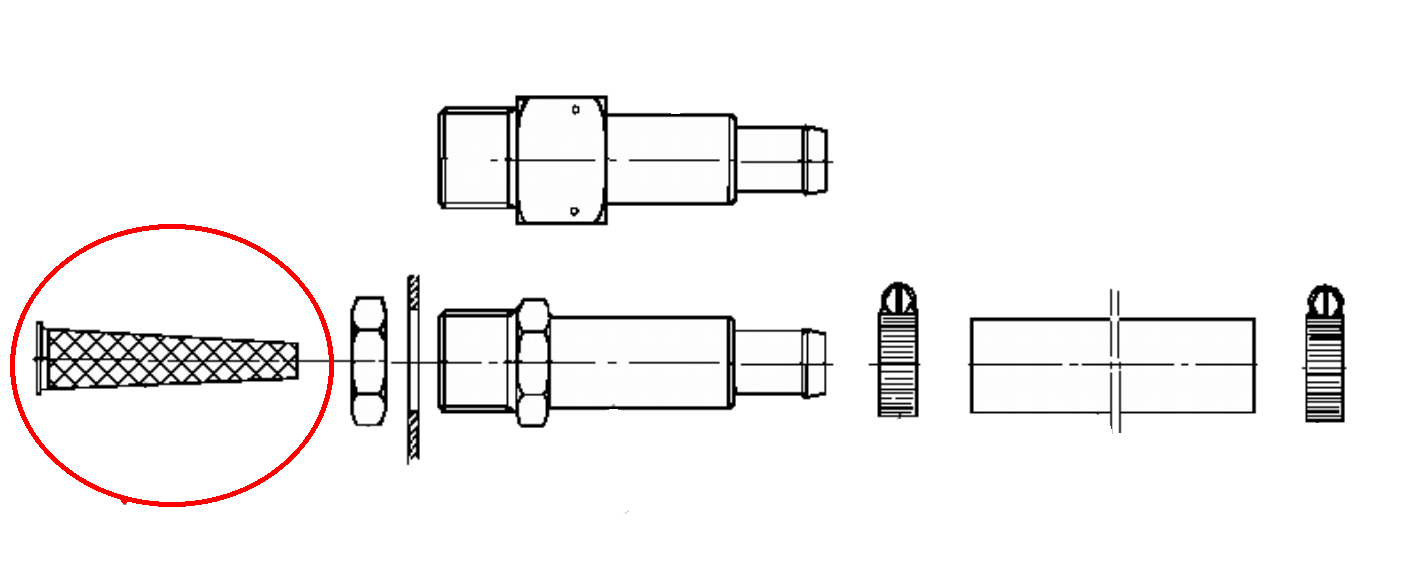 Filter FILTER L 7CM