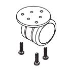 Drehrad kompl. zuExtreme/GM 430 FRONT WHEEL KIT POWER/EXTREME