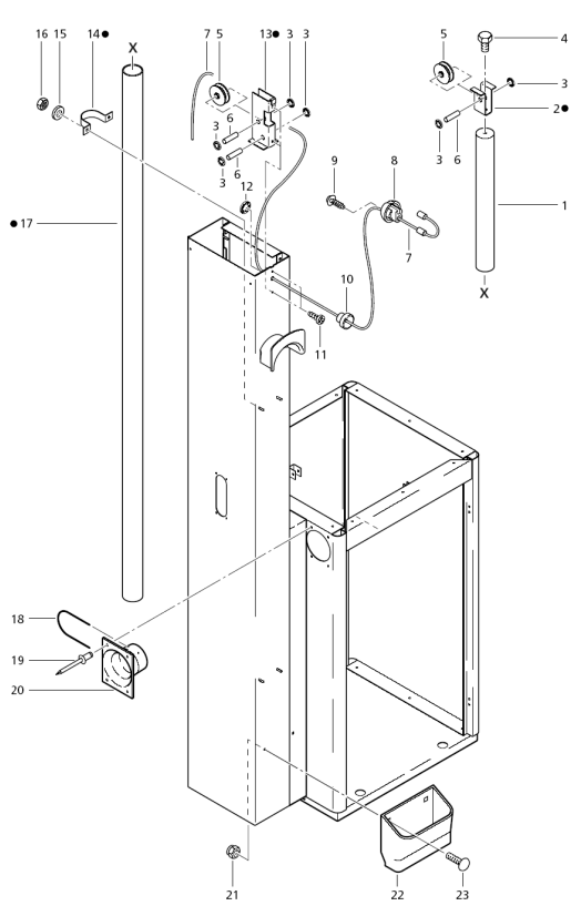 SB-Station Schlauchrückzugseinheit SB-Station Schlauchrückzugseinheit