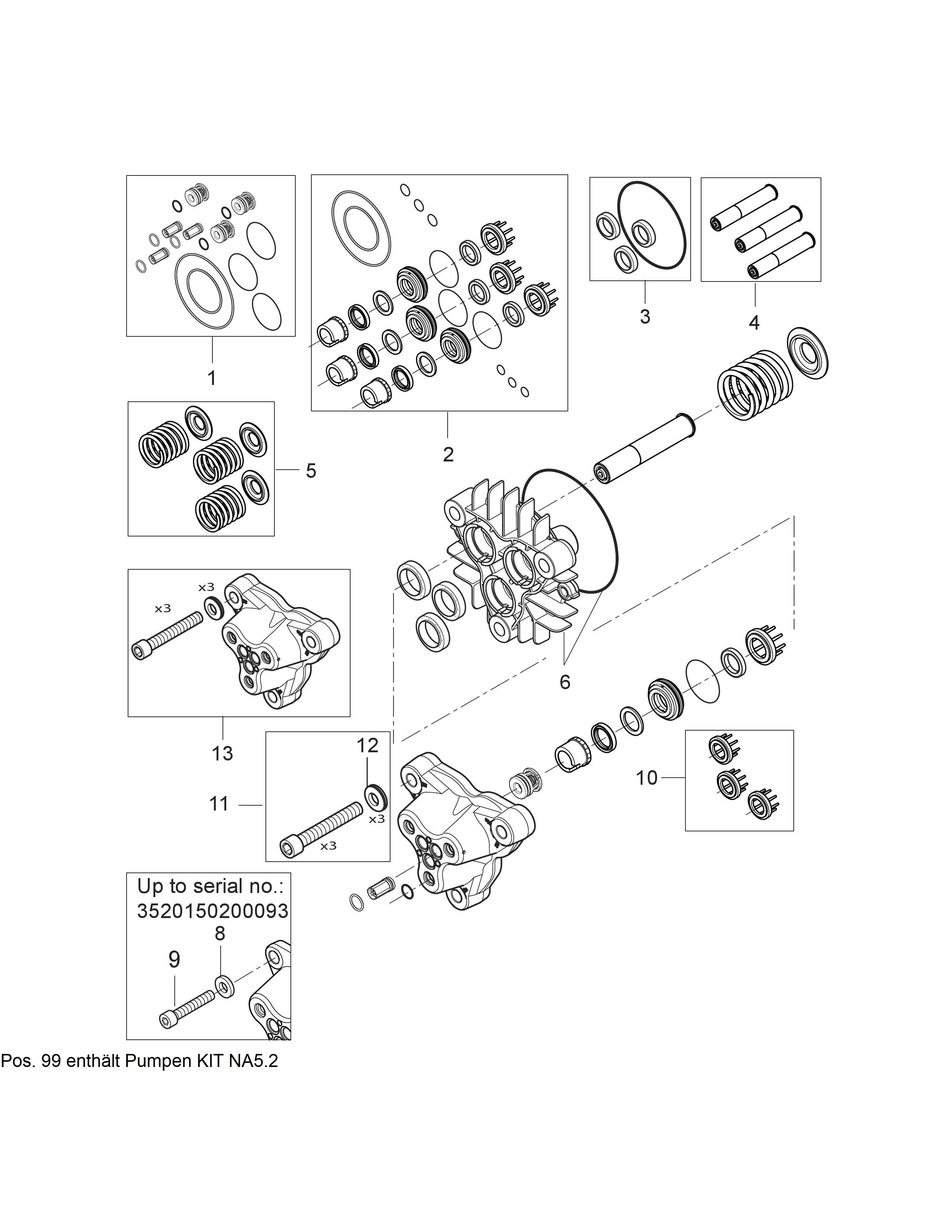 MH 4M-190-960 Pumpe  