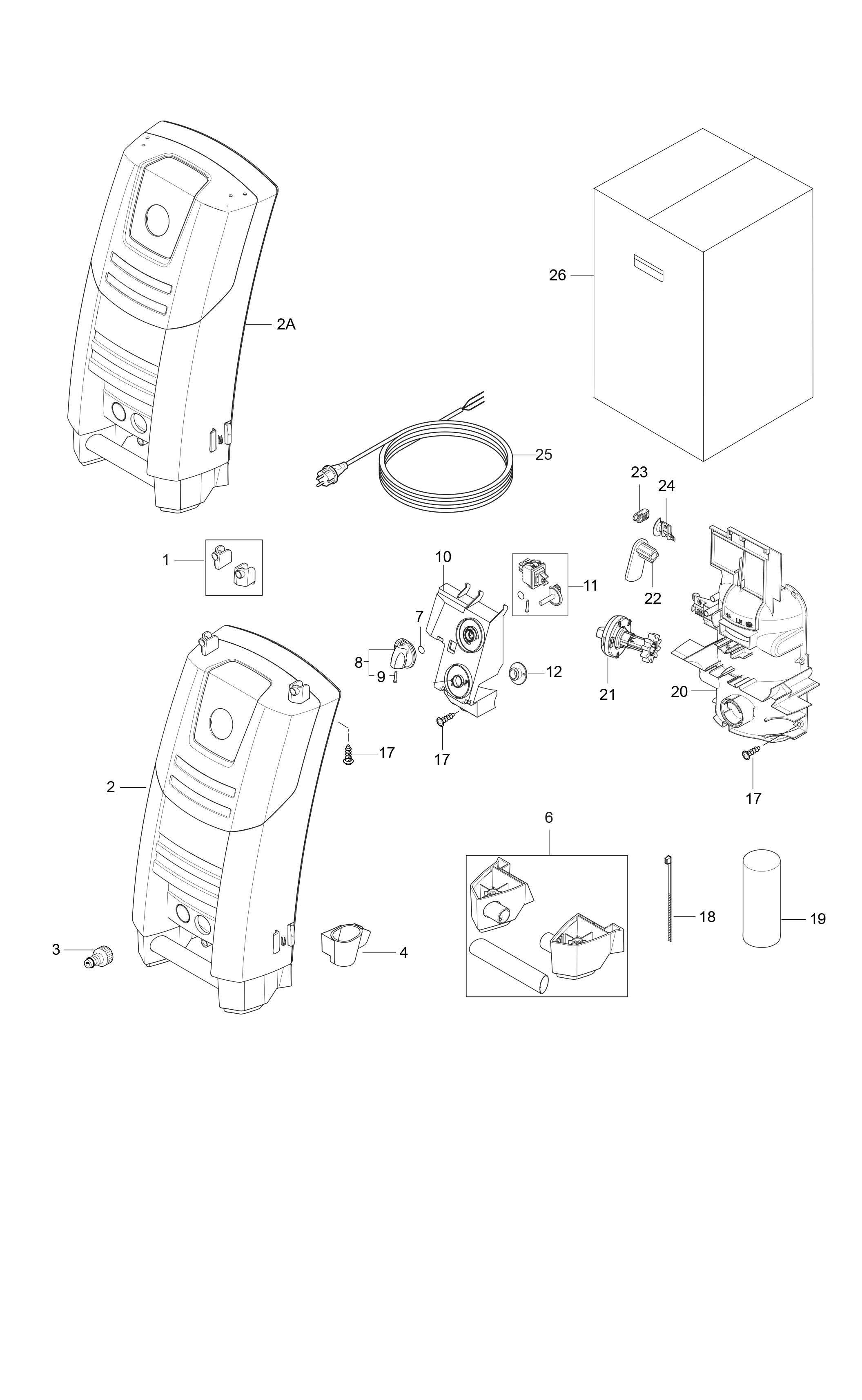 MC 2C-150/650 XT EU Übersicht Vorderseite MC 2C-150/650 XT EU Übersicht Vorderseite