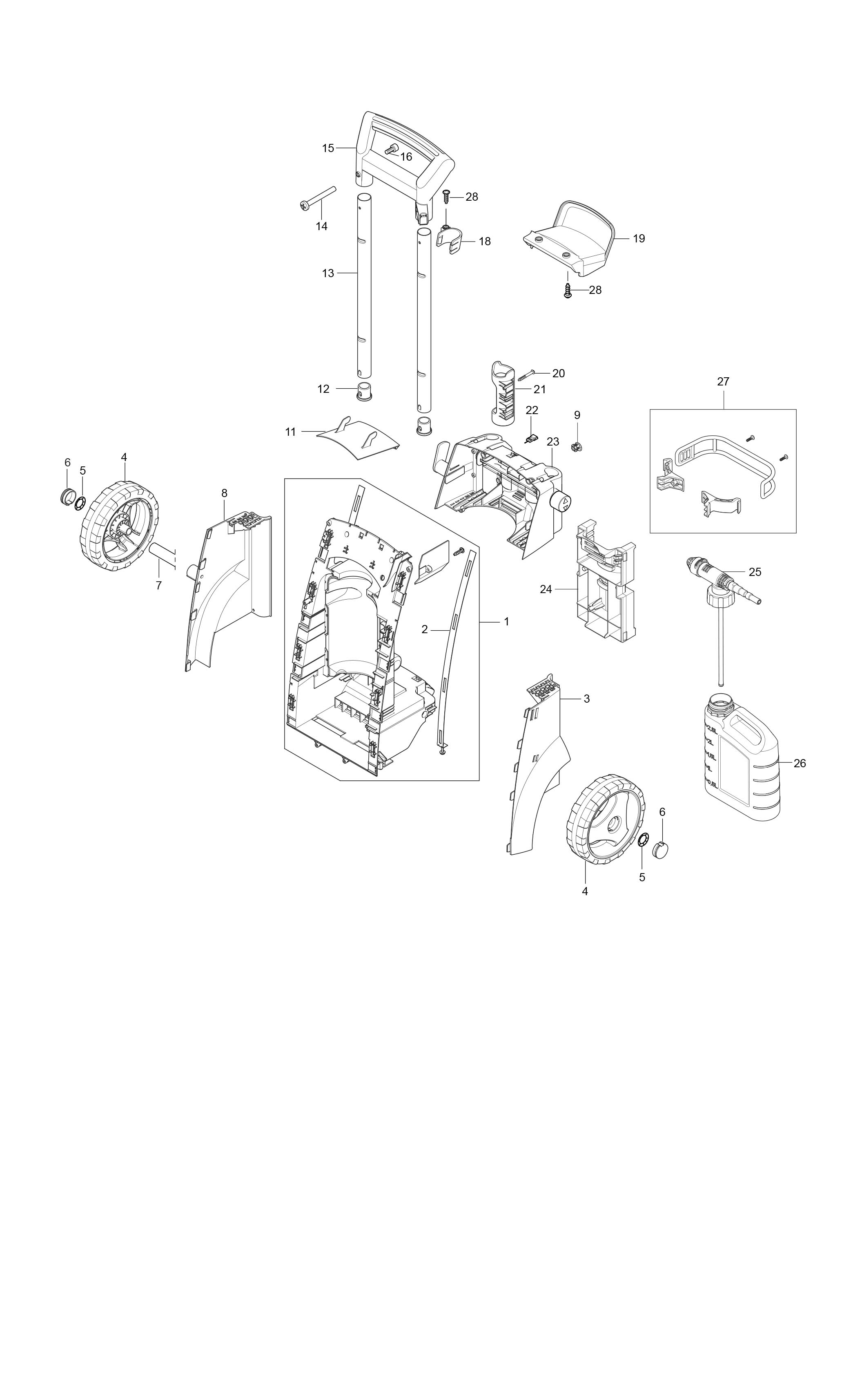 MC 2C-150/650 XT EU Übersicht Rückseite  MC 2C-150/650 XT EU Übersicht Rückseite