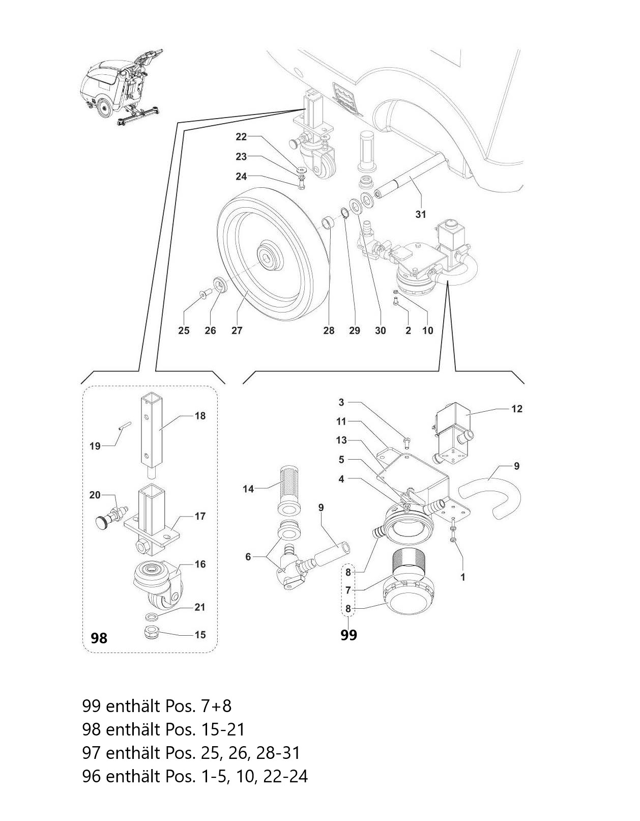 SC400-B-NIL-Filter-Rader-kompl