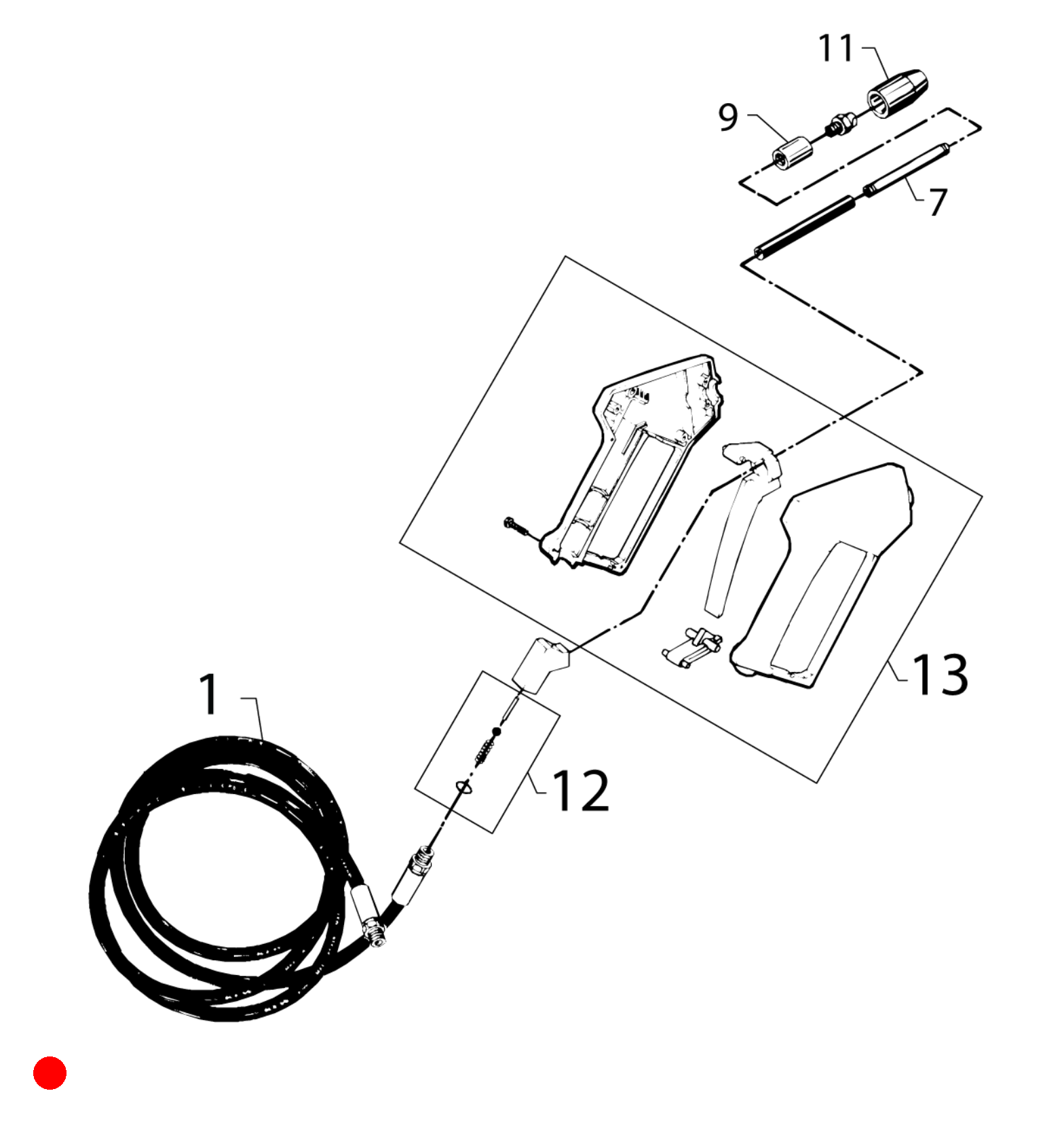 Sprühpistole B5