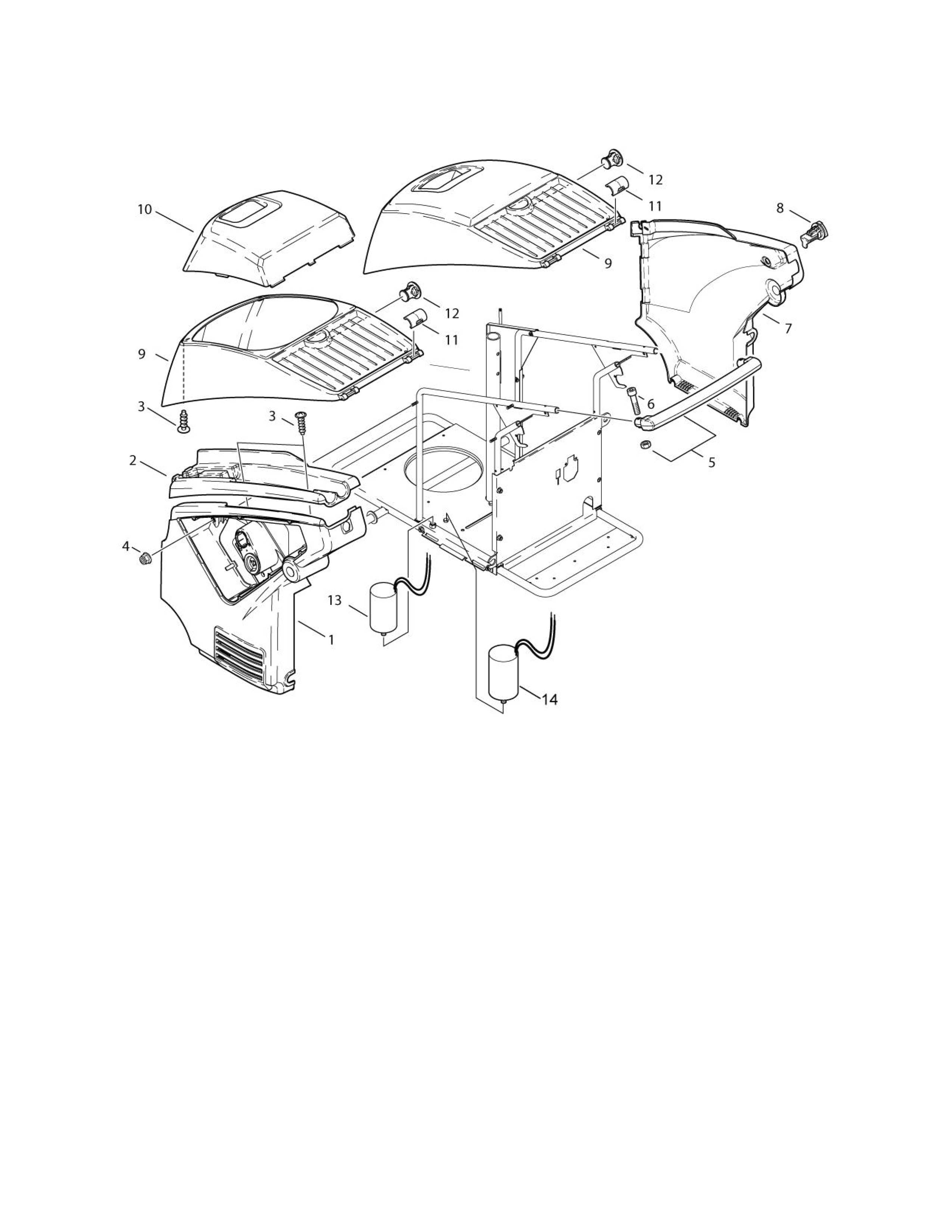 MH 7P-175-1260 X2 Verkleidung  