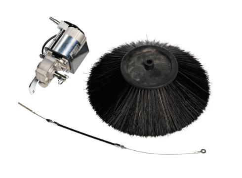 Seitenbesen-Set, links, Stahlmix BROOM LEFT SIDE MIX STEEL KIT
