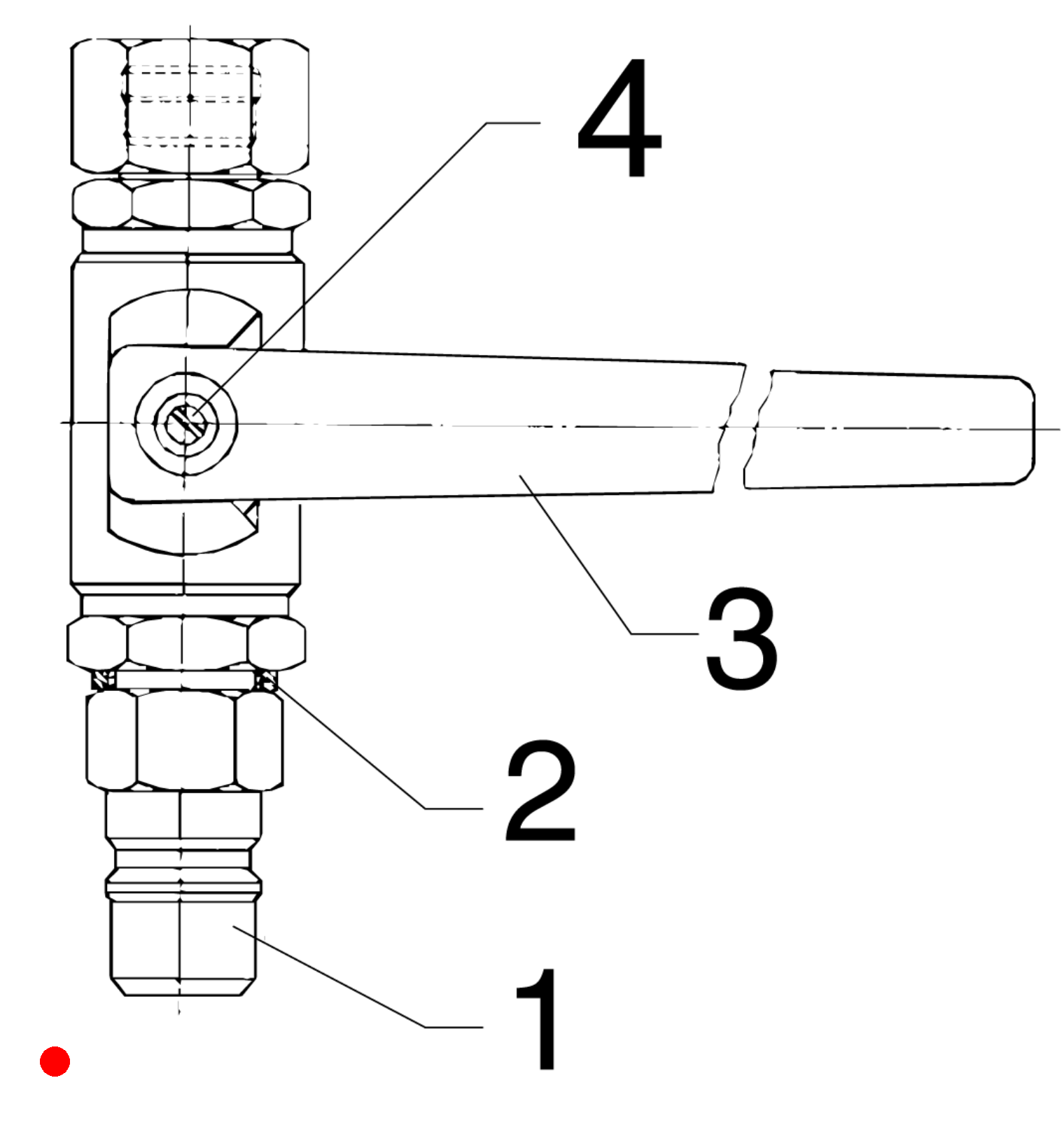 Absperrhahn TAP A