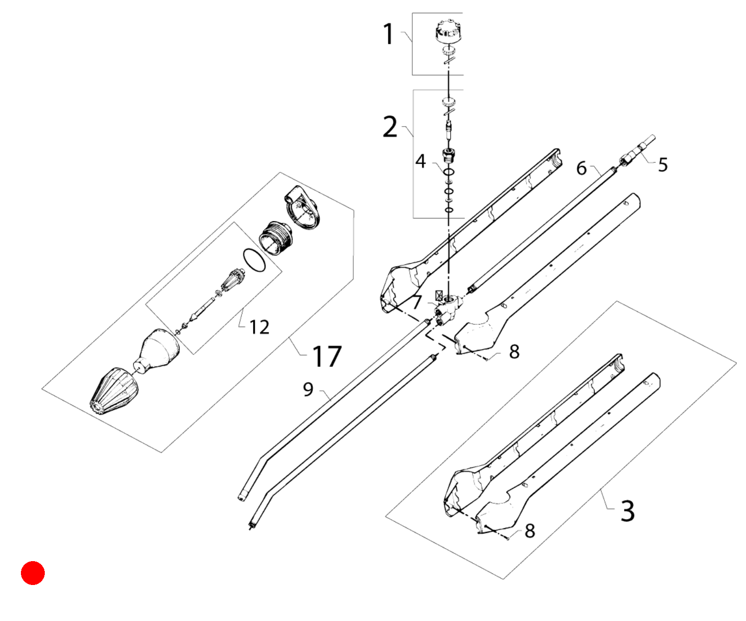 Powerspeed-Plus Sprühlanze