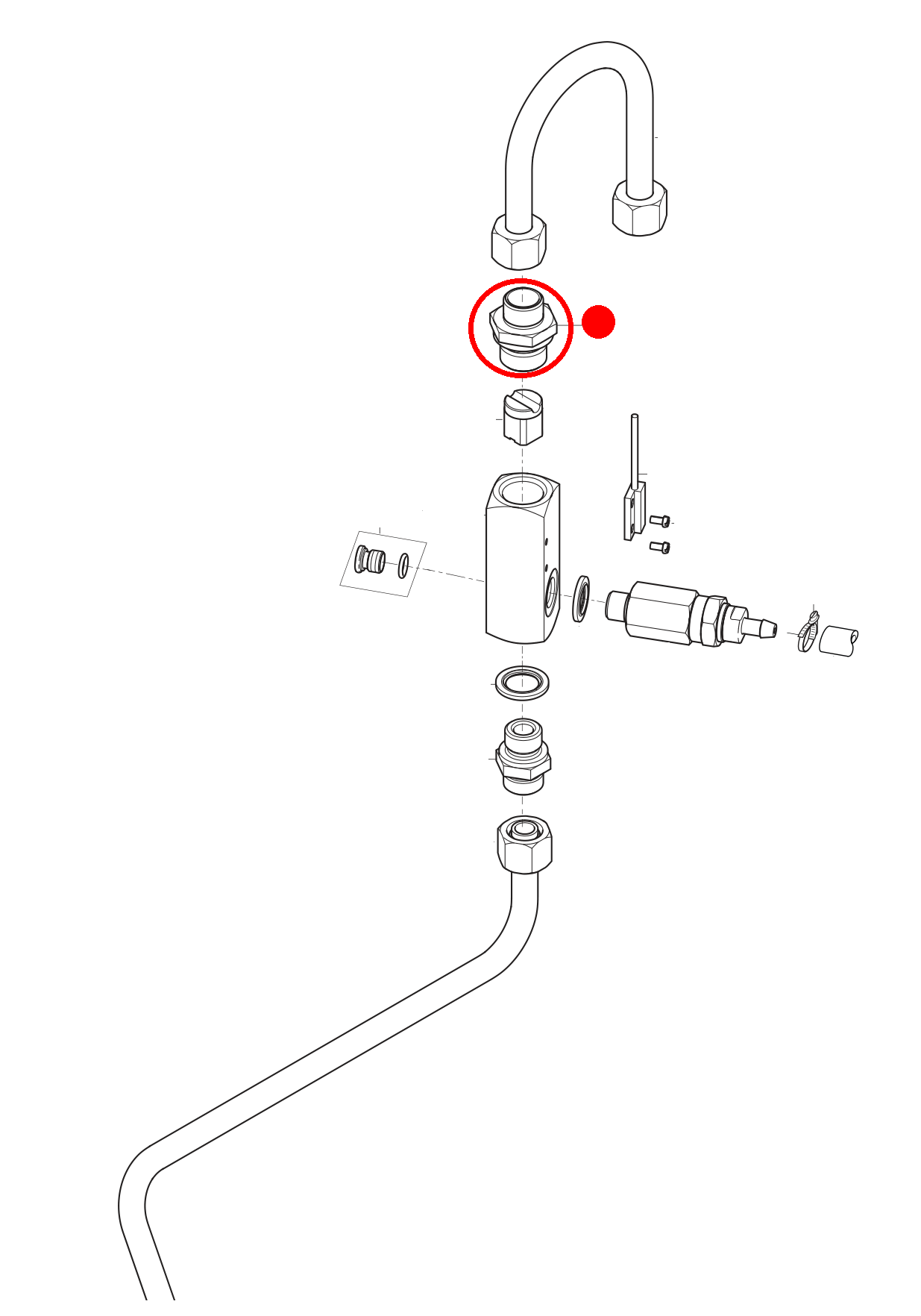 THREADED CONNECTION D12X1/2 INCH THREADED CONNECTION D12X1/2 INCH