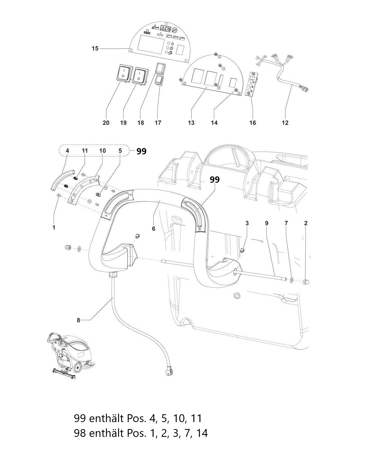 SCRUBTEC-343-2-B-ALT-Griff-Anzeigesystem-kompl