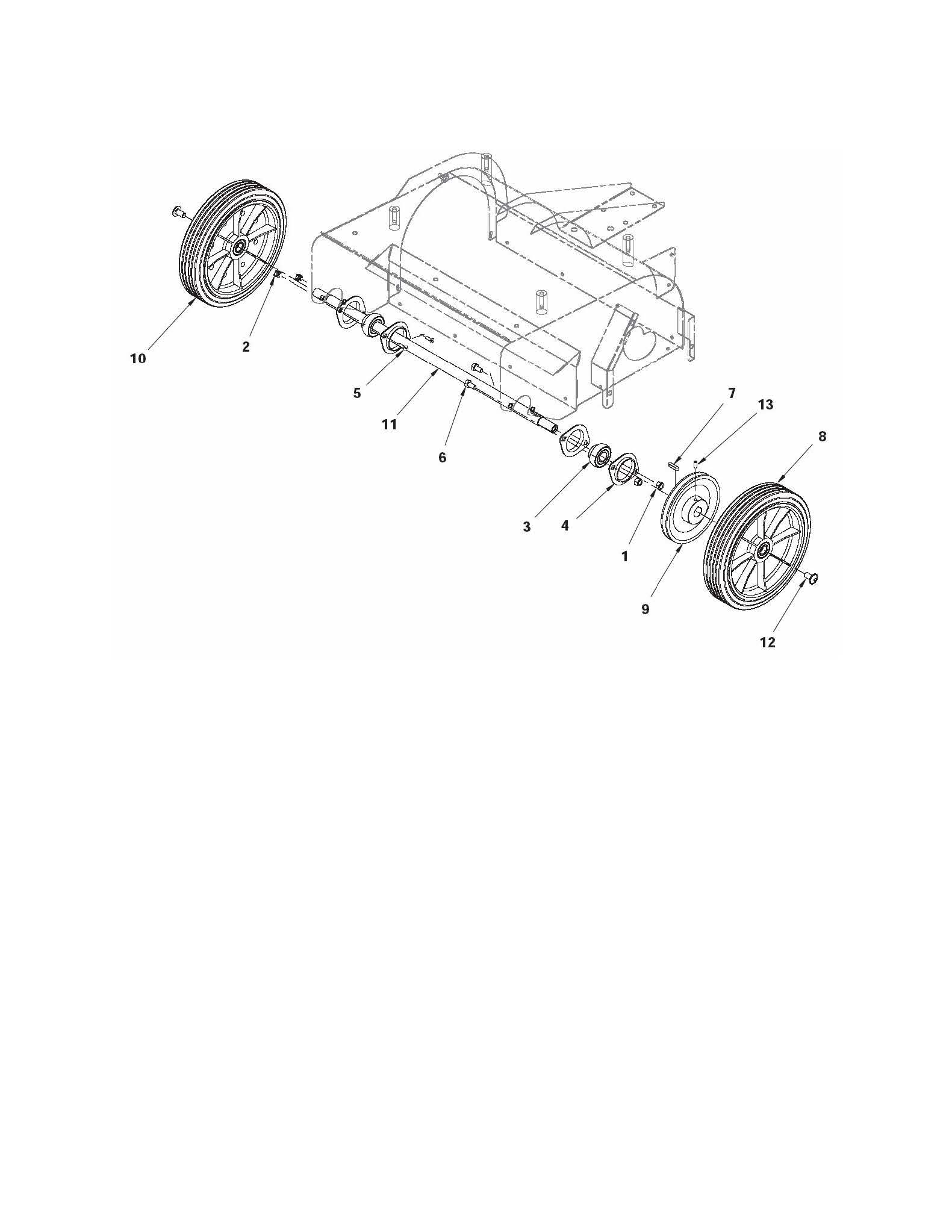 FLOORTEC-550-B-Drive-wheel-assy Floortec 550 B Antriebsrad kpl.