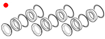 ET-Set Kolbendichtung d 2 SEALING KIT FOR PISTON Ø28 UP TO 03/12