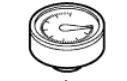 Manometer MANOMETER 0-300 BAR Manometer MANOMETER 0-300 BAR