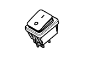 Schalter SWITCH 0-1 DOUBLE POLE SET