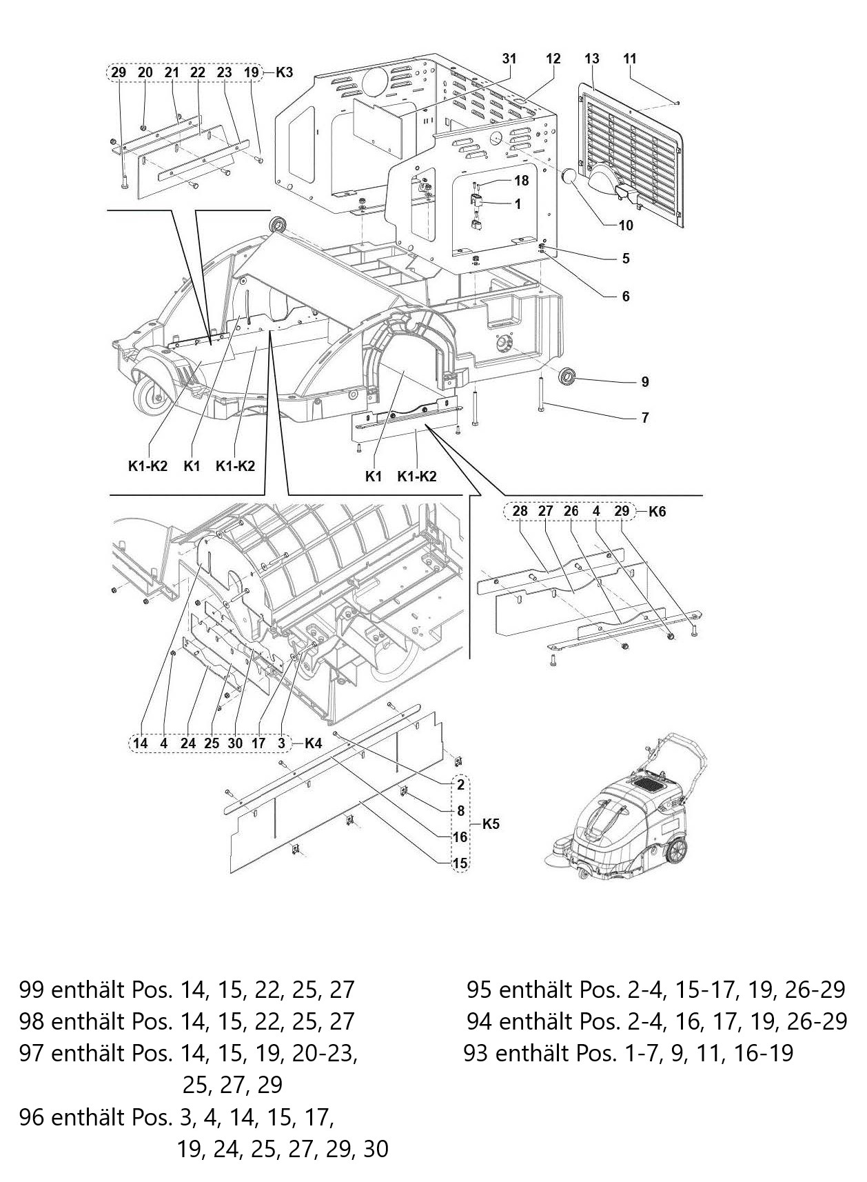 FLOORTEC-760-B-FRAME-SYSTEM-komplett Floortec 760 B Grundrahmen
