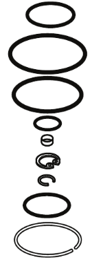 Dichtungssatz SEALING KIT FOR REGULATOR