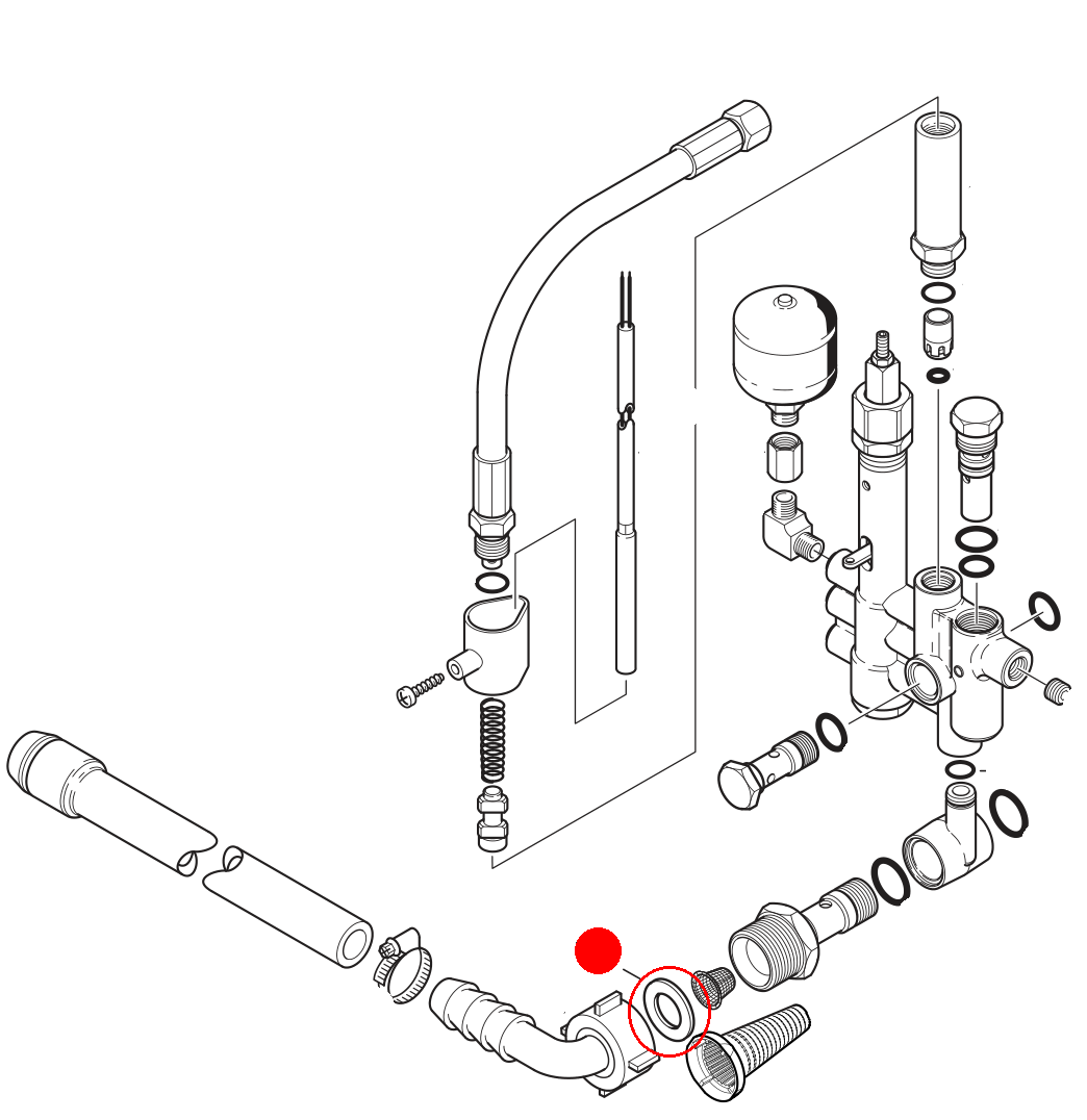 Dichtring 14x24x2 PACKING RING 14X24X2 RUBBER