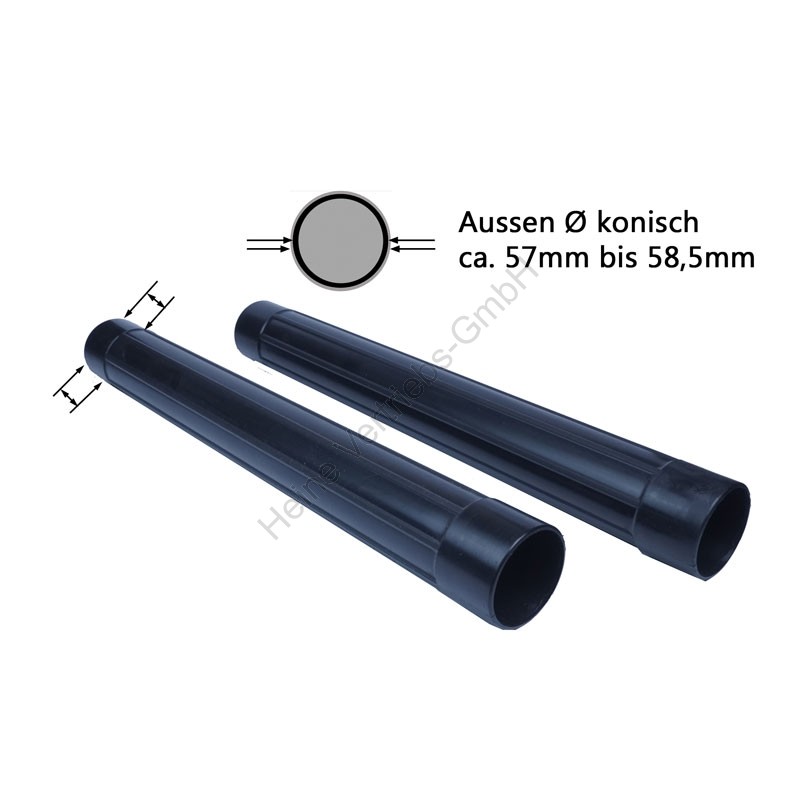 Verlängerungsrohr Ø 50 mm SUCTION TUBE 2PCS Ø50 525MM PVC