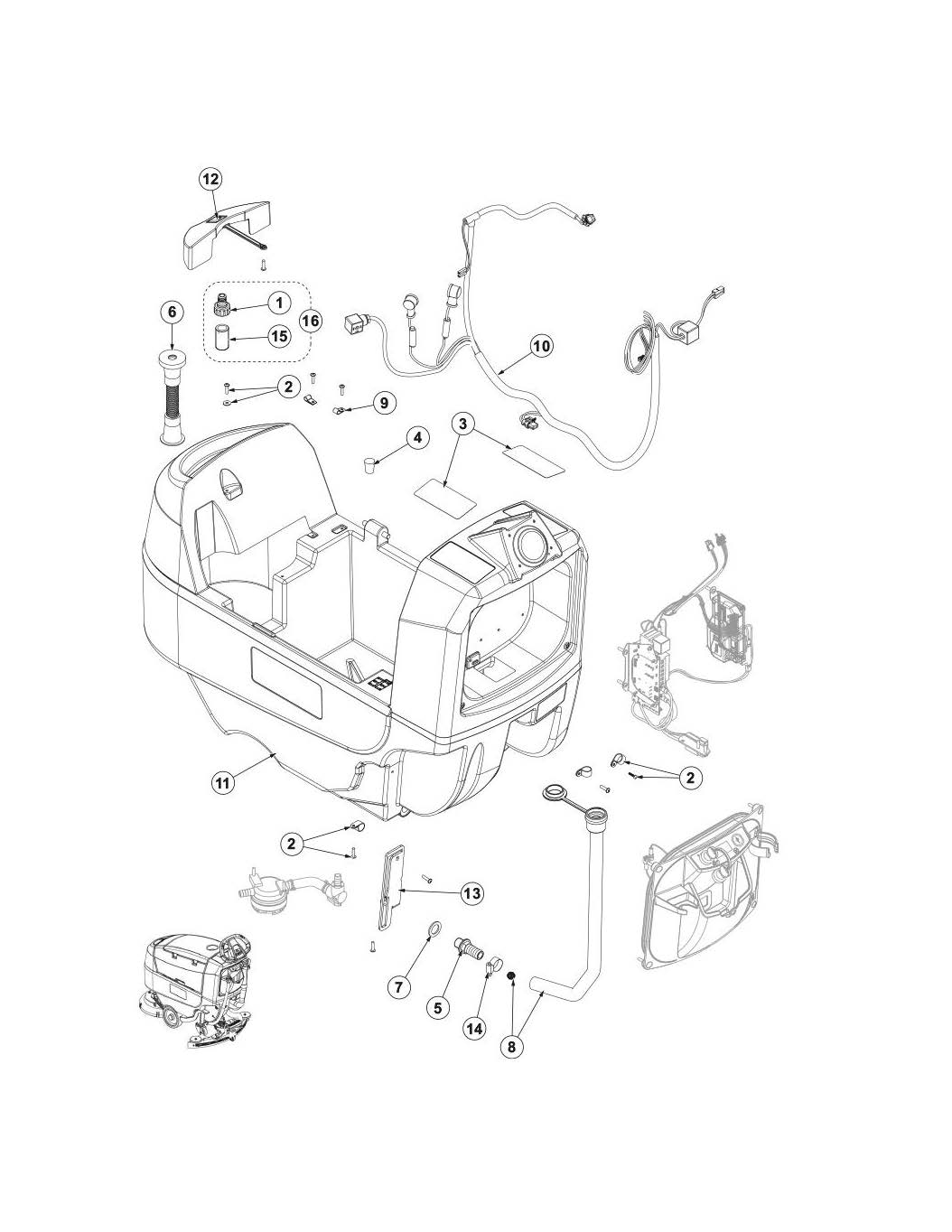SC401-43-B-NIL-Losungsmitteltank SC401 43 B Lösungsmitteltank