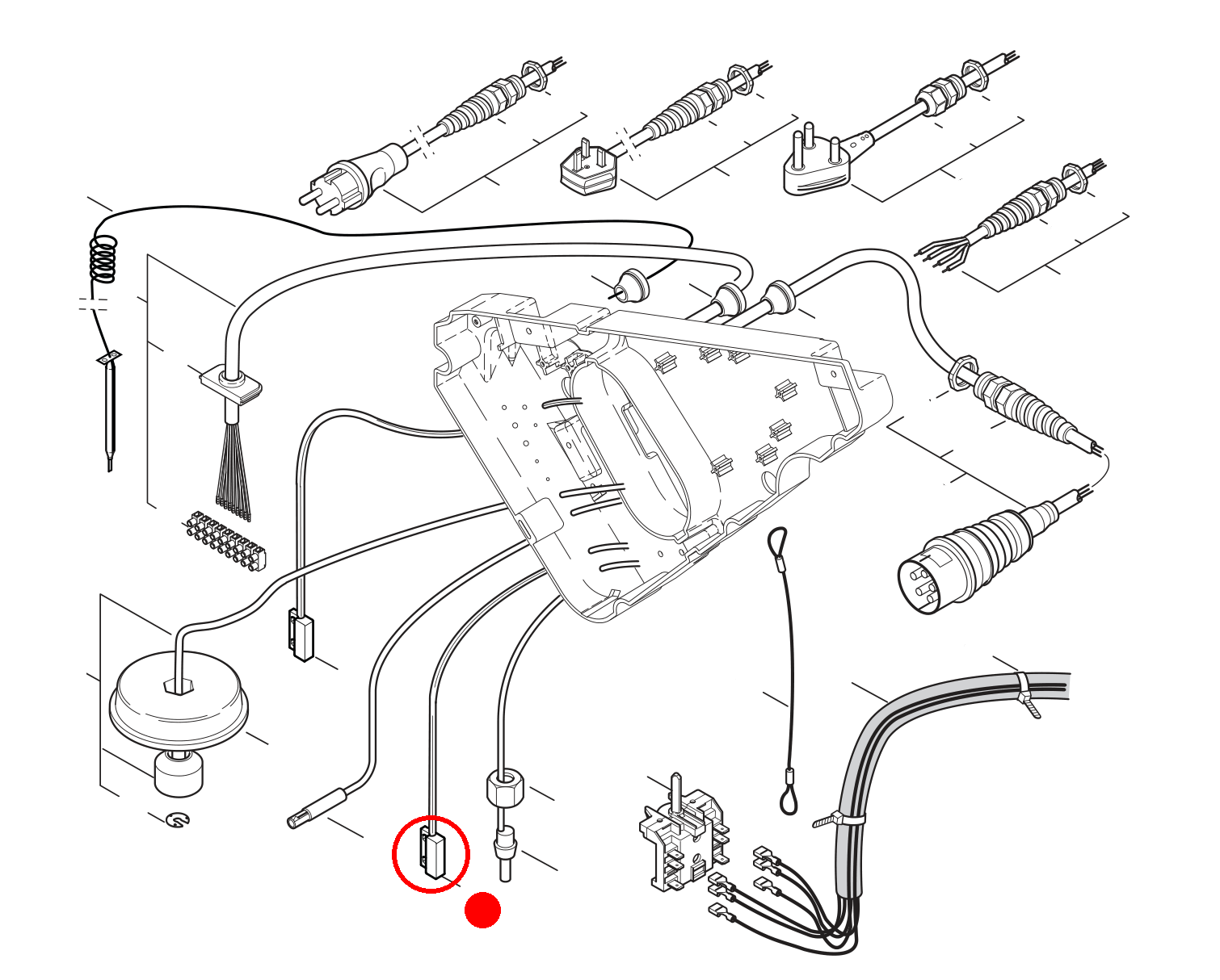 Schalter MICRO SWITCH 250V
