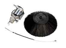 Linker Seitenbesen BROOM LEFT SIDE MIX STEEL KIT