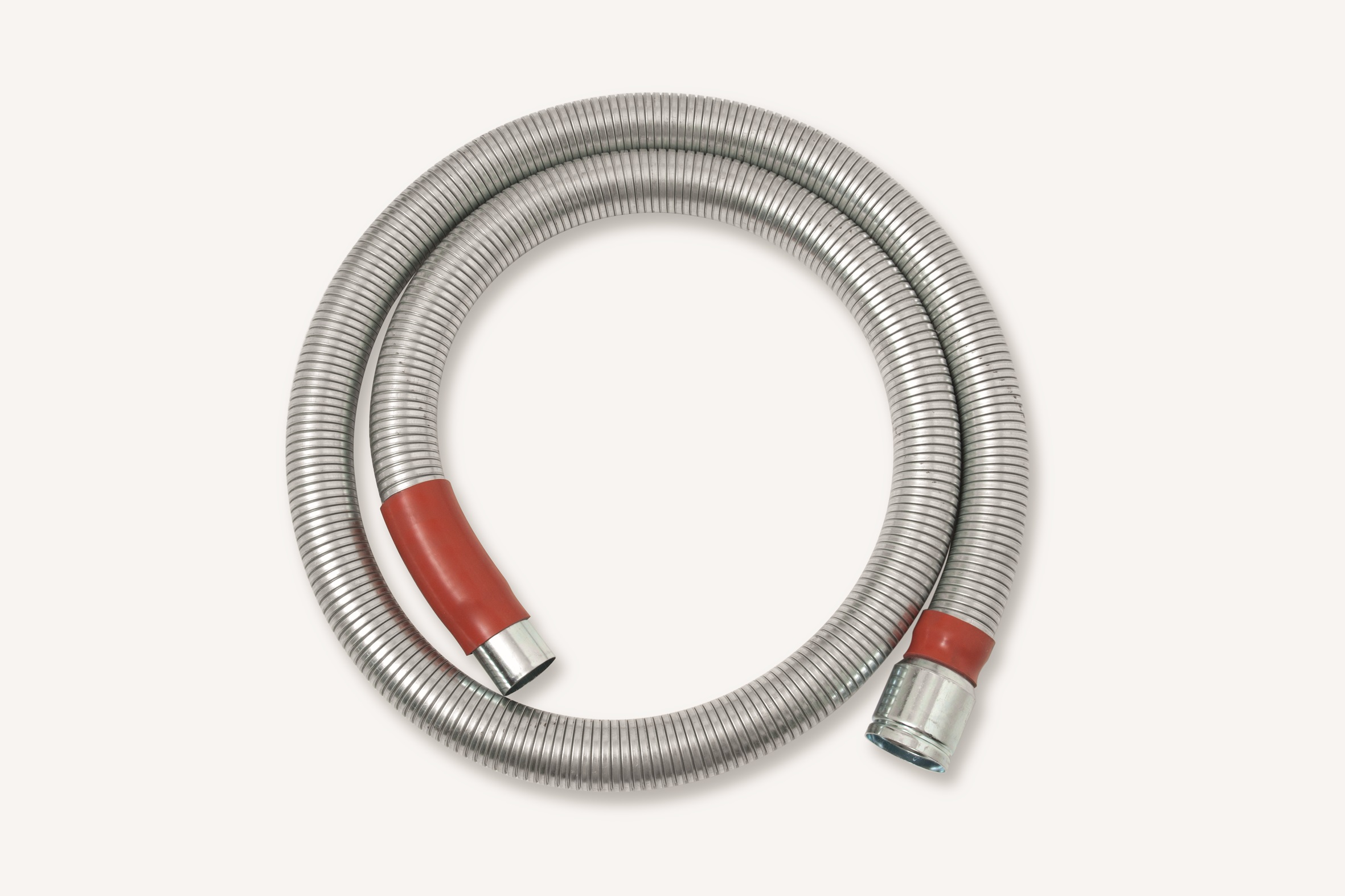 Stahlschlauch 3m Länge, Ø 50 mm innen STEEL HOSE D70/D50 MT3 RED. AND FITTING