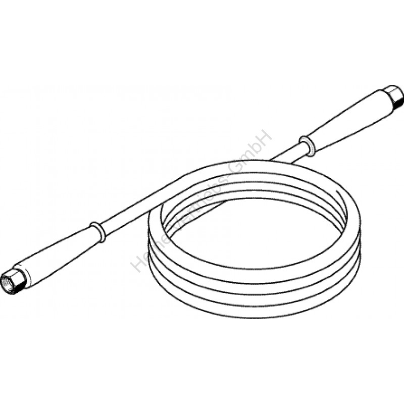 HD-Schlauch DN6 15m HP HOSE DN6 15 FOR HW AND SWIVEL