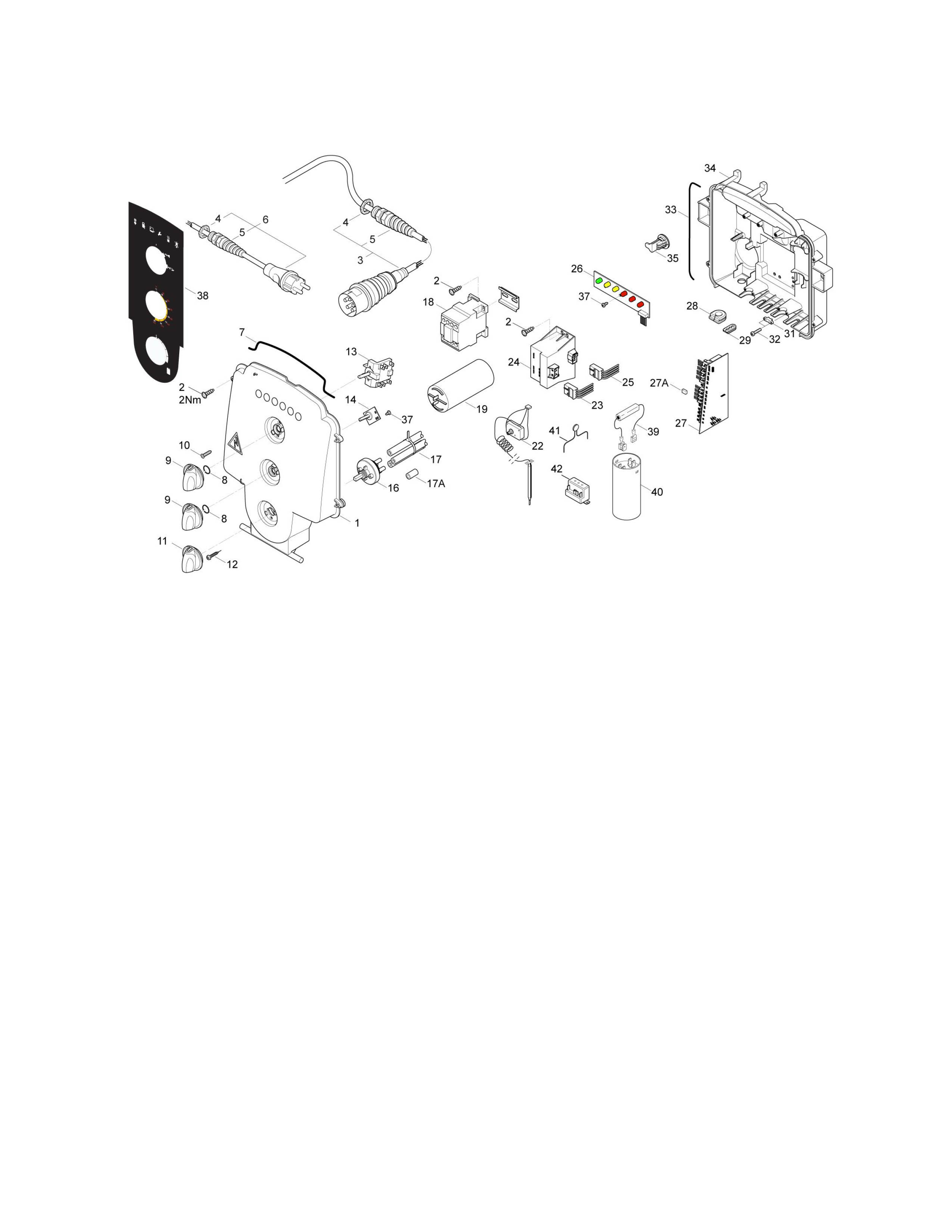 MH 2M-155-660 Elektrokasten