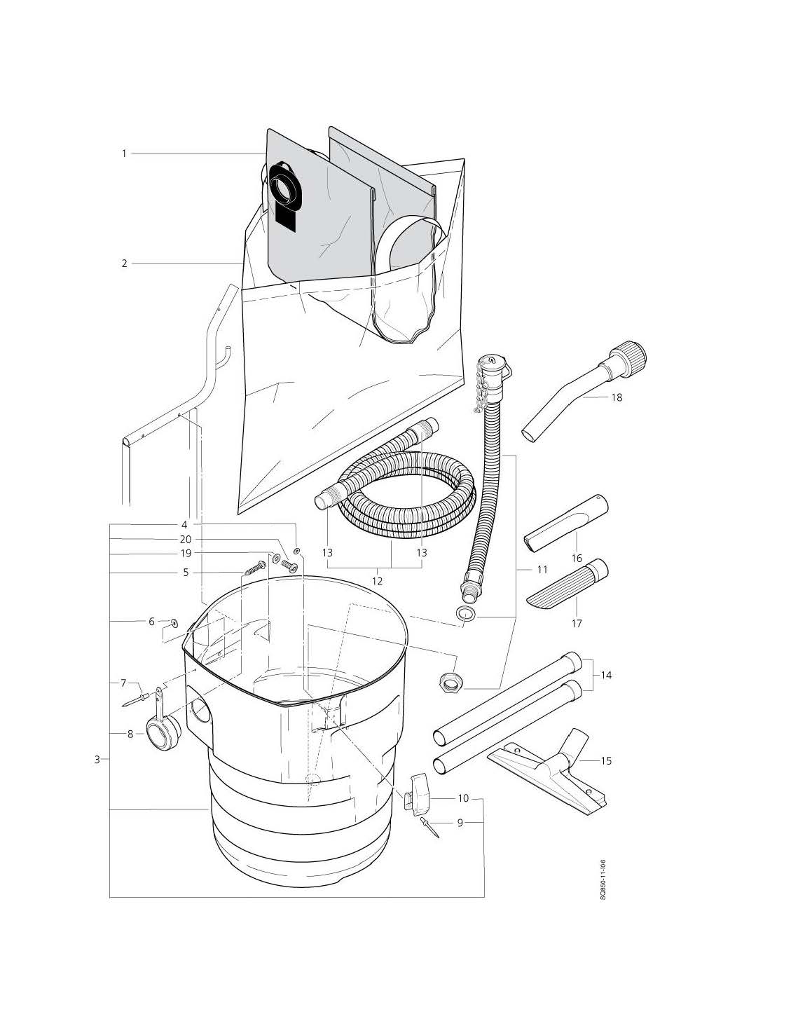 SQ-850-11-Behalter