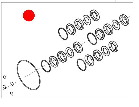 Dichtsatz GASKETS REDUCED REP.KIT