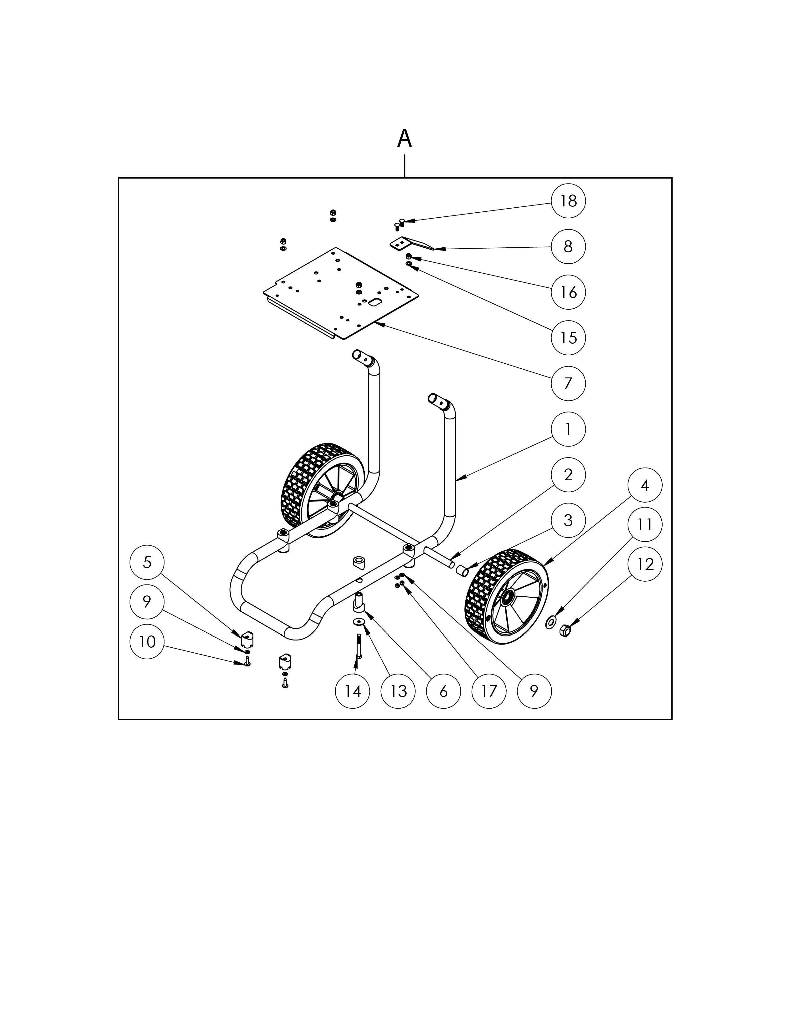 MC-5C-230-940-PE-Gestell MC 5C 230/940 PE Gestell