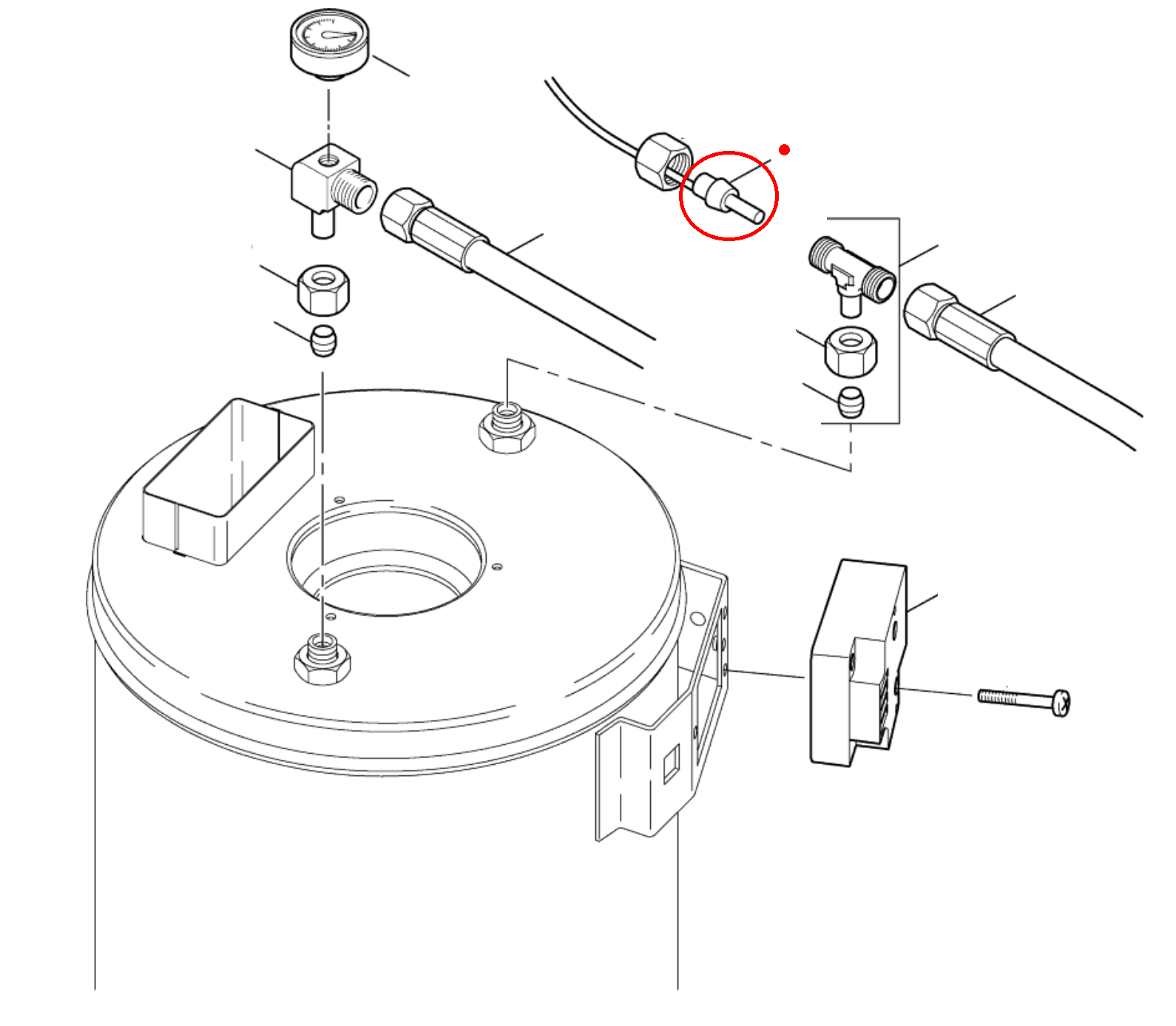 Temperaturfühler TEMPERATURE SENSOR W/PVC WIRE PT 100