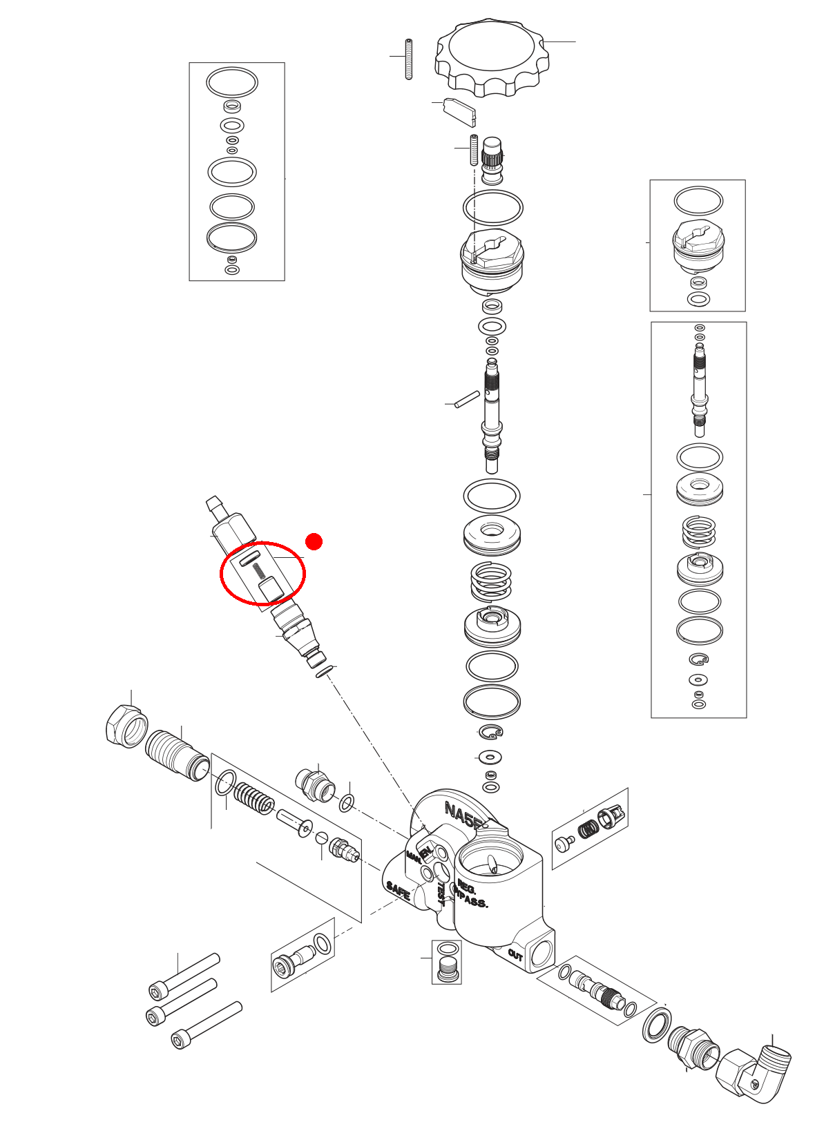 PISTON KIT FOR VENTING VALVE PISTON KIT FOR VENTING VALVE