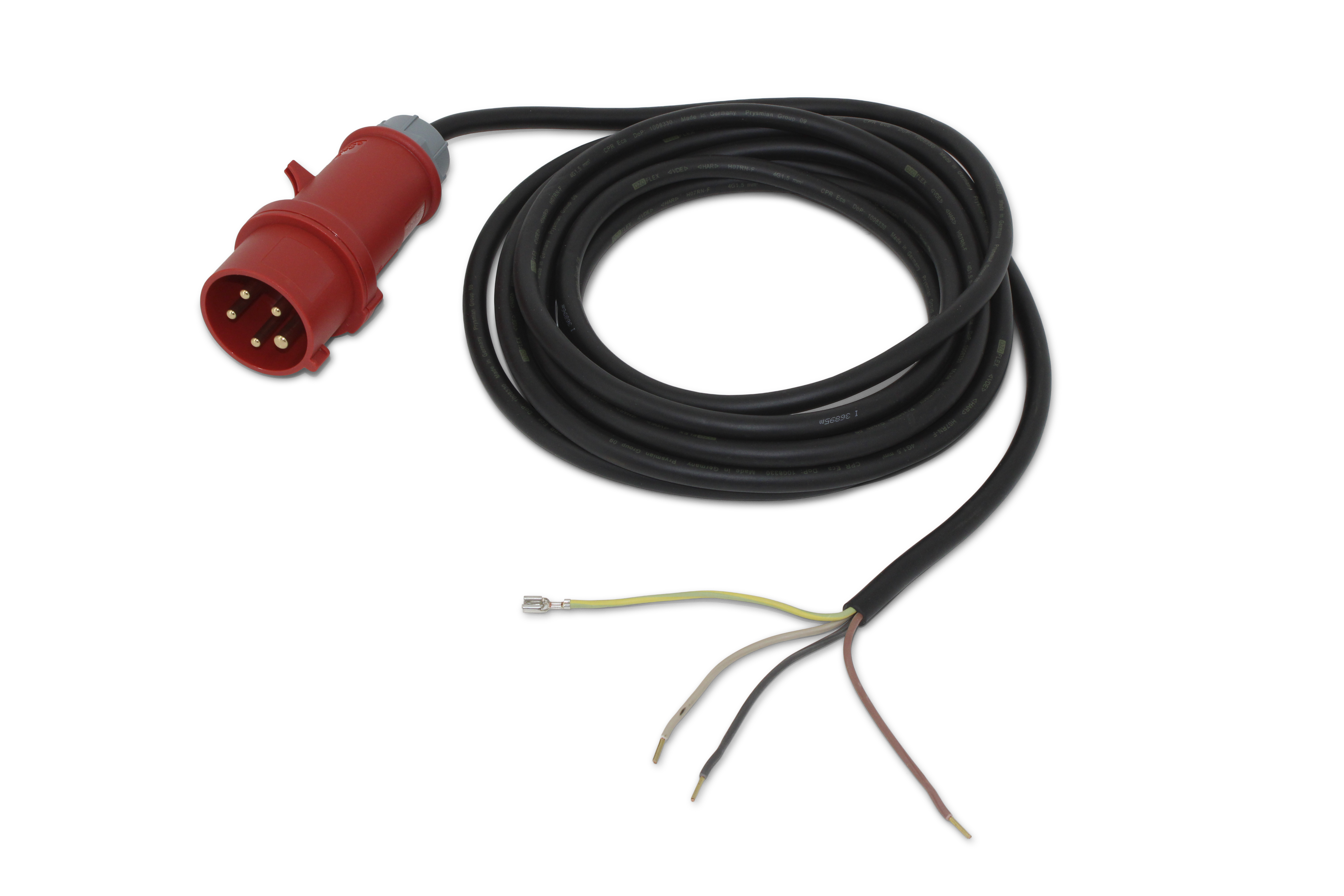 POWER CORD - H07RN-F 4G1.5X6M. CEE 5 3 P POWER CORD - H07RN-F 4G1.5X6M. CEE 5 3 P