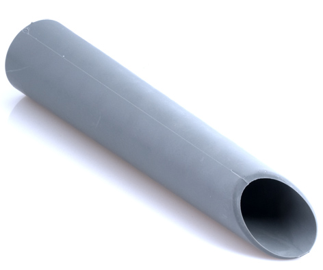 Gummischrägrohrdüse Ø 50 NBR 500mm grau RUBBER CODE D50